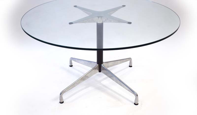 Charles and Ray Eames for Herman Miller, a 'Segmented Base Contract Table', - Image 5 of 5