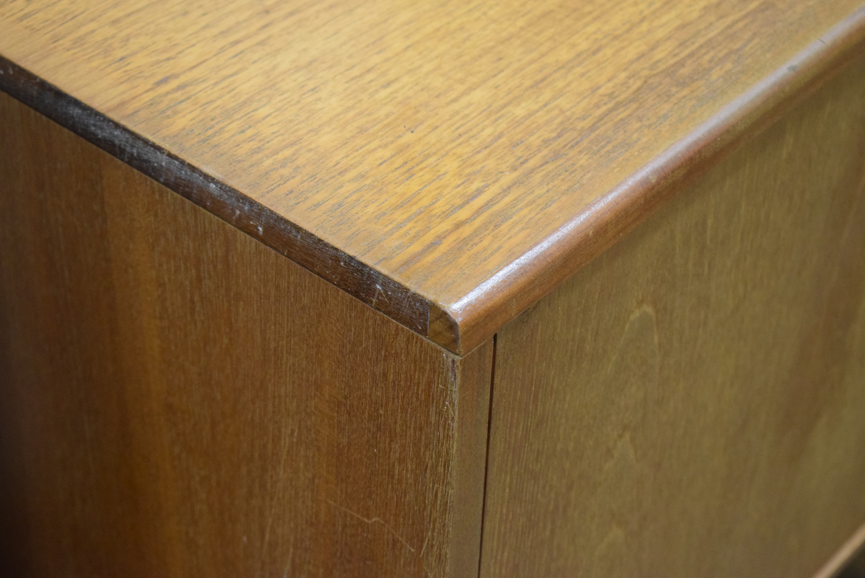 A G-Plan teak four-door sideboard on turned legs, l. - Image 11 of 15