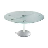 Donate D'Urbino for Naos, an 'Atlante' glass table,