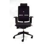 A Steelcase 'Please V2' adjustable task chair with headrest,