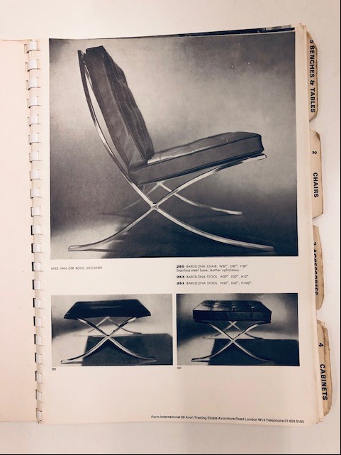 Ludwig Mies van der Rohe for Form International, a 1960's 'Barcelona' lounge chair, - Image 13 of 44