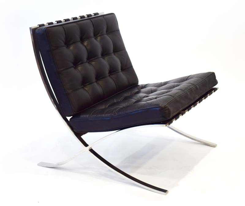 Ludwig Mies van der Rohe for Form International, a 1960's 'Barcelona' lounge chair, - Image 2 of 44