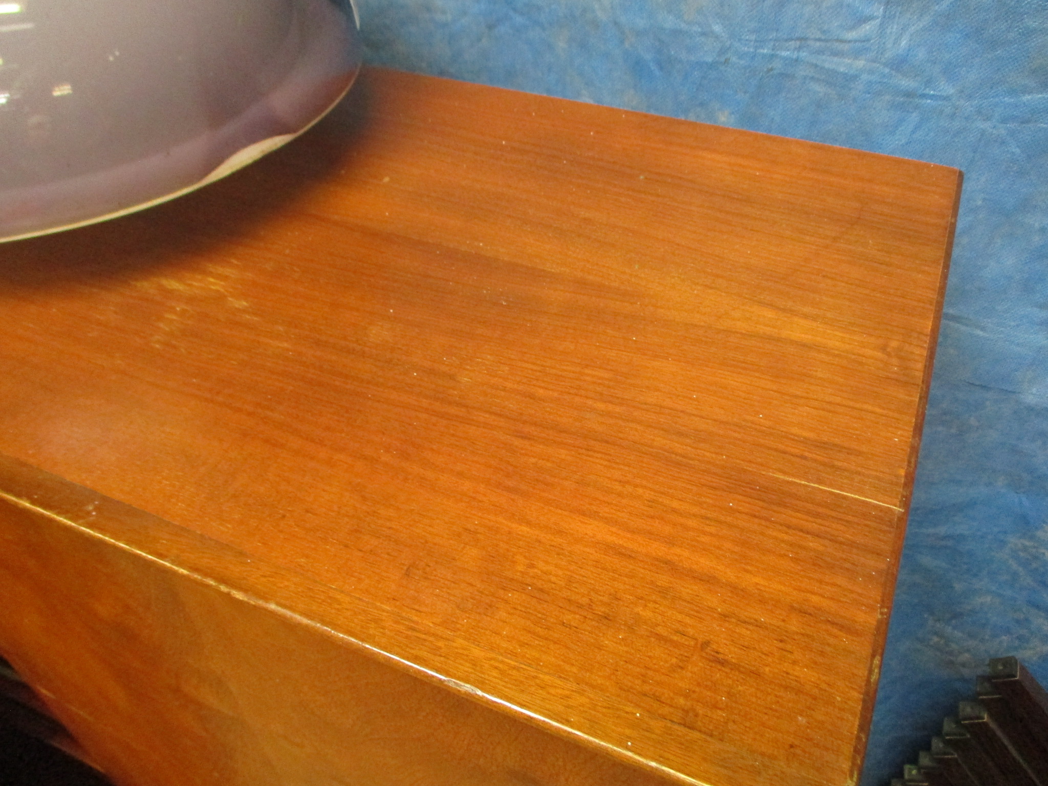 A 1960's walnut finished cabinet, the two doors enclosing shelves and trays, - Image 11 of 16