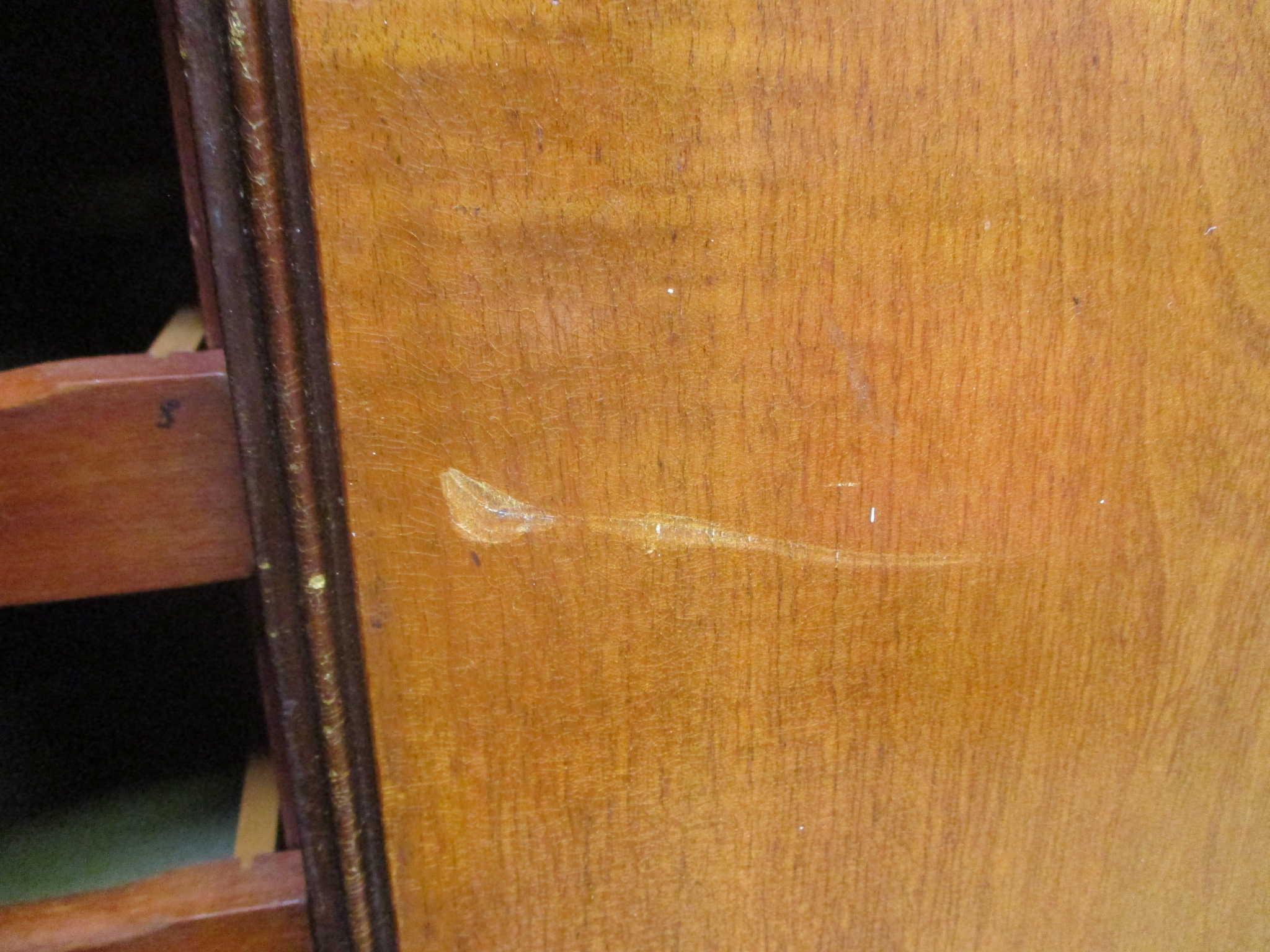 A 1960's walnut finished cabinet, the two doors enclosing shelves and trays, - Image 14 of 16