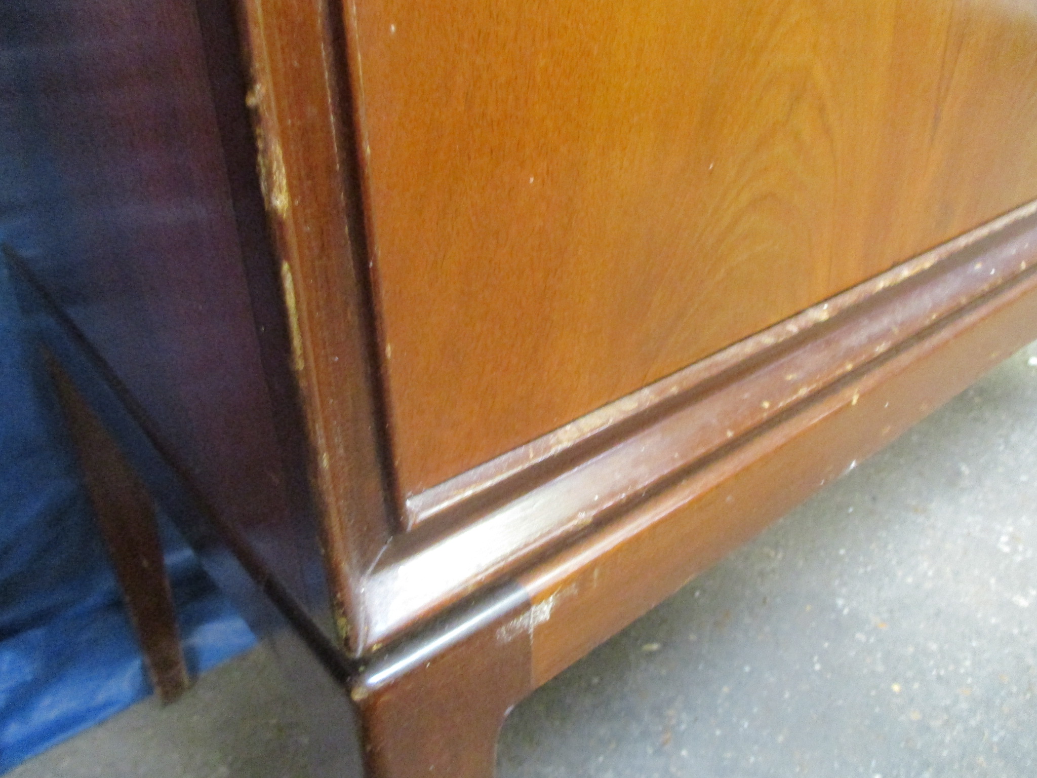 A 1960's walnut finished cabinet, the two doors enclosing shelves and trays, - Image 7 of 16