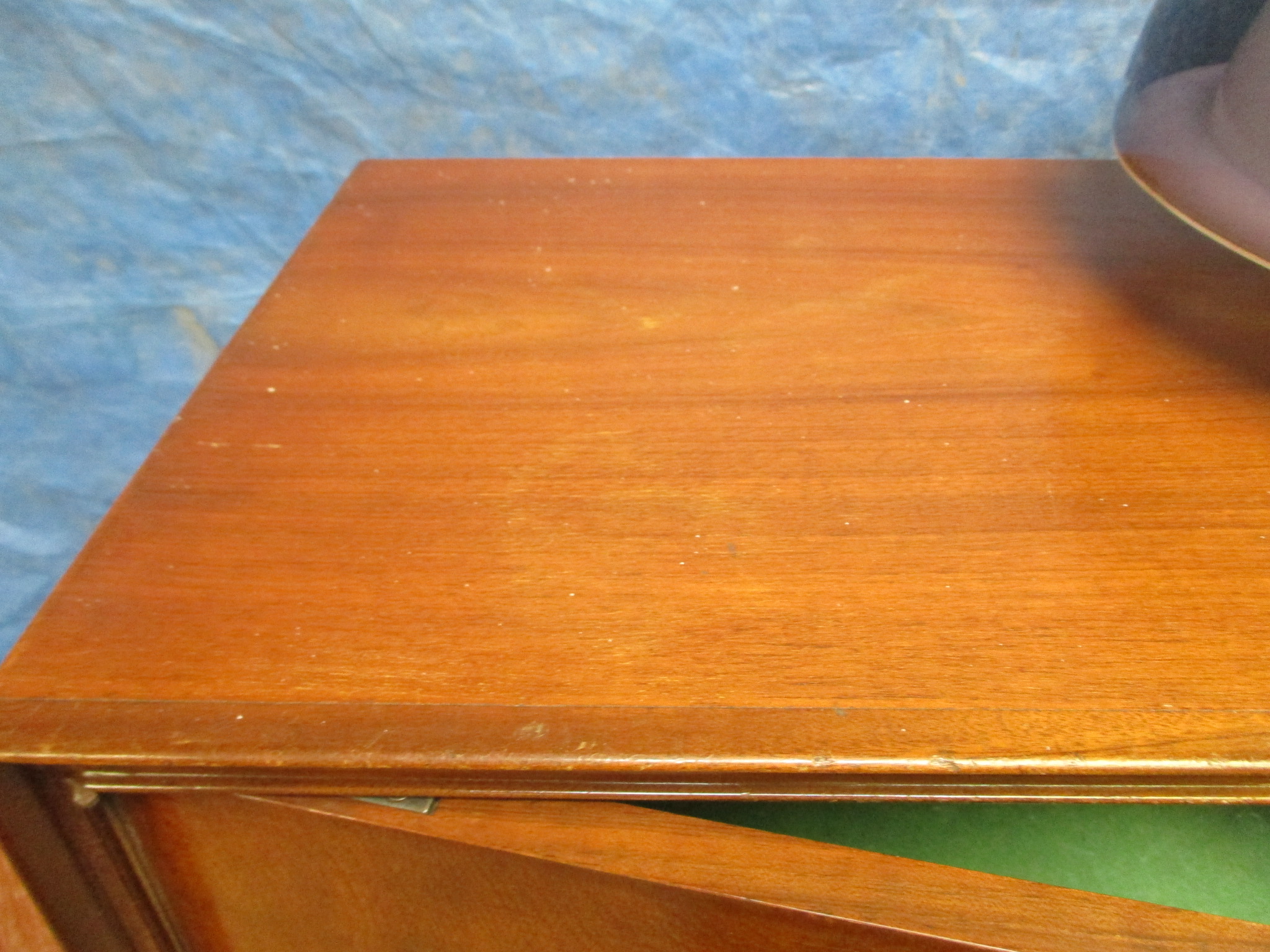 A 1960's walnut finished cabinet, the two doors enclosing shelves and trays, - Image 13 of 16