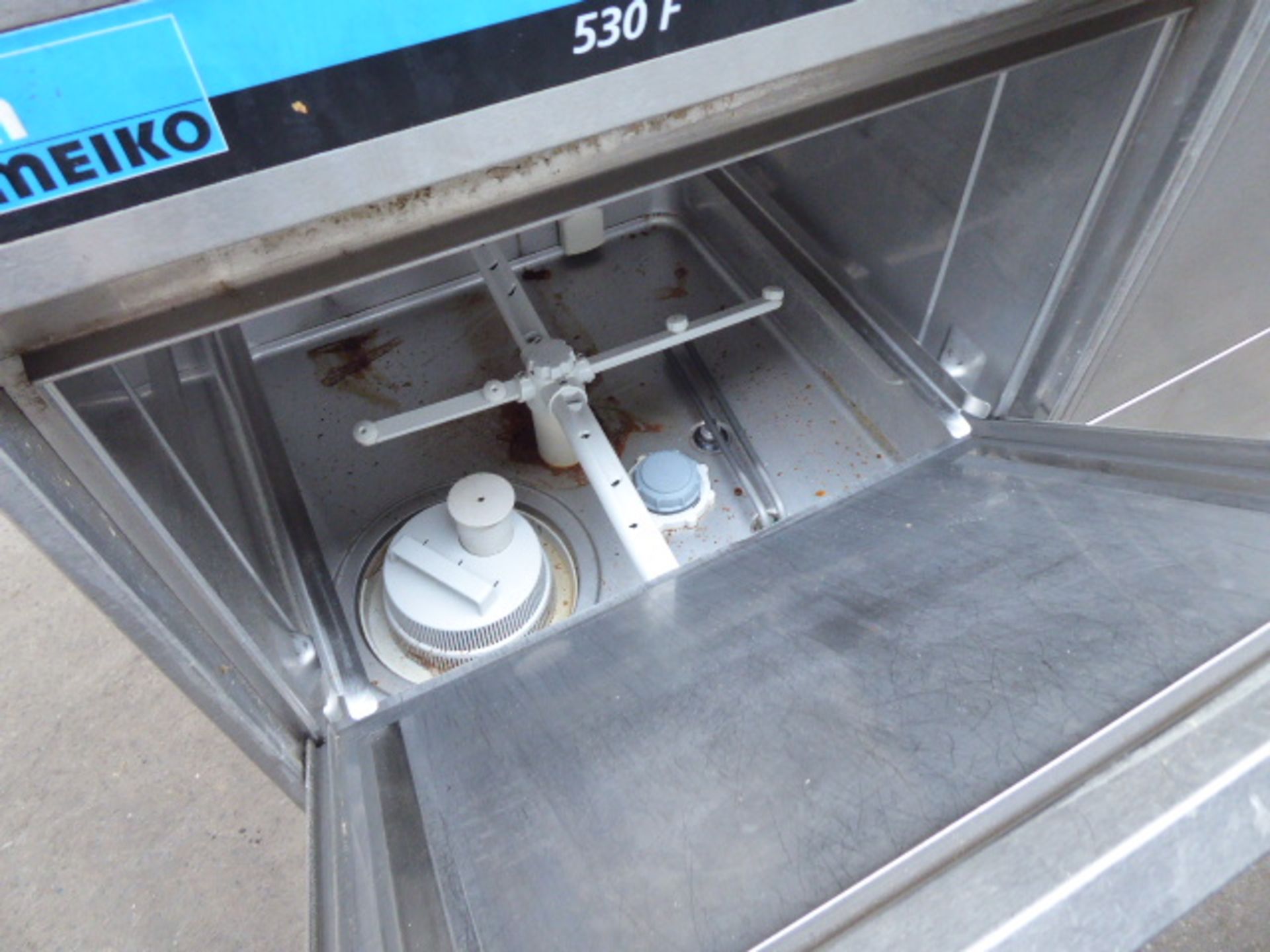 60cm Meiko Ecostar 530F under counter drop front dishwasher - Image 2 of 2