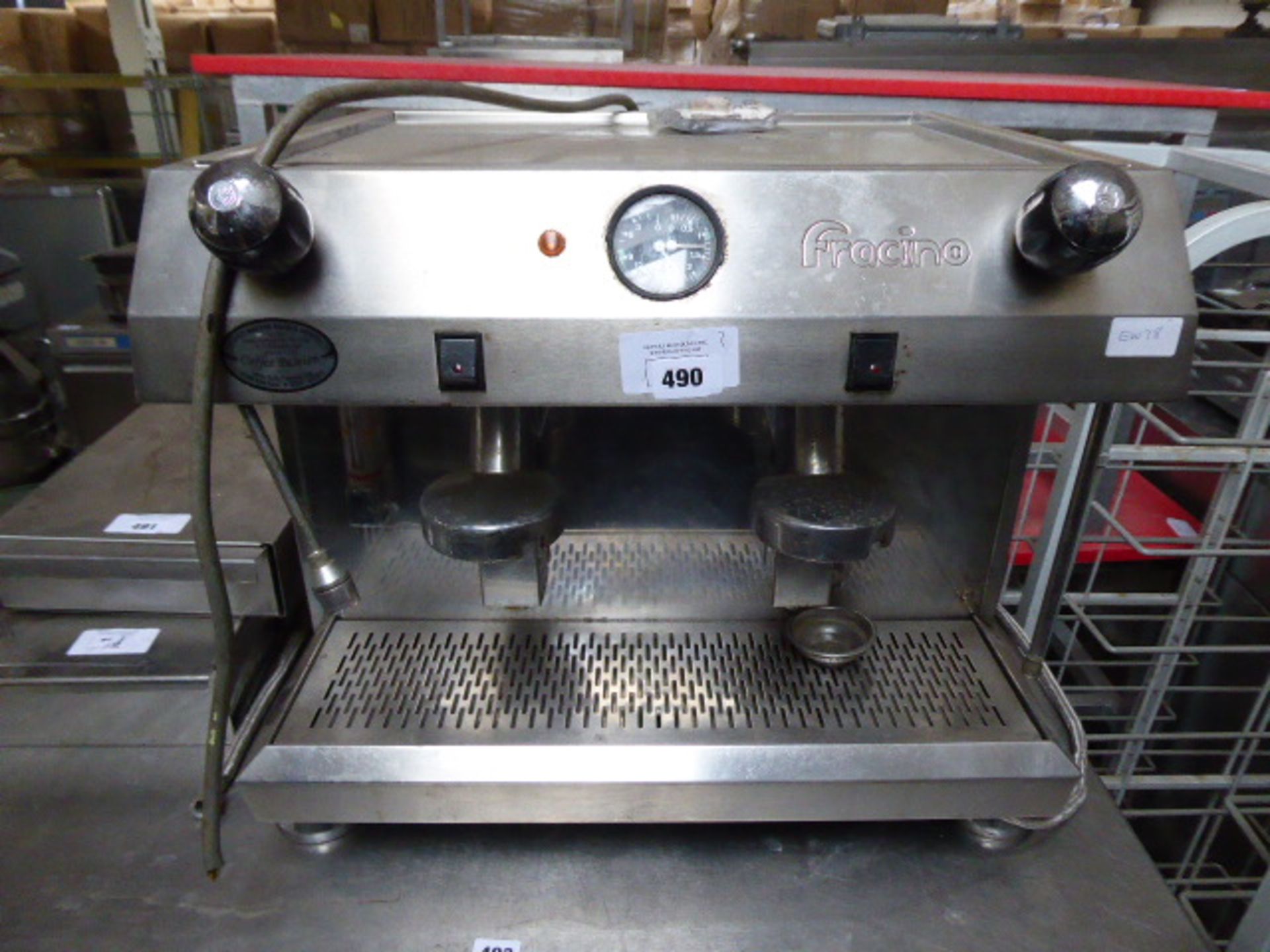 278SN 60cm Fracino 2 station coffee machine