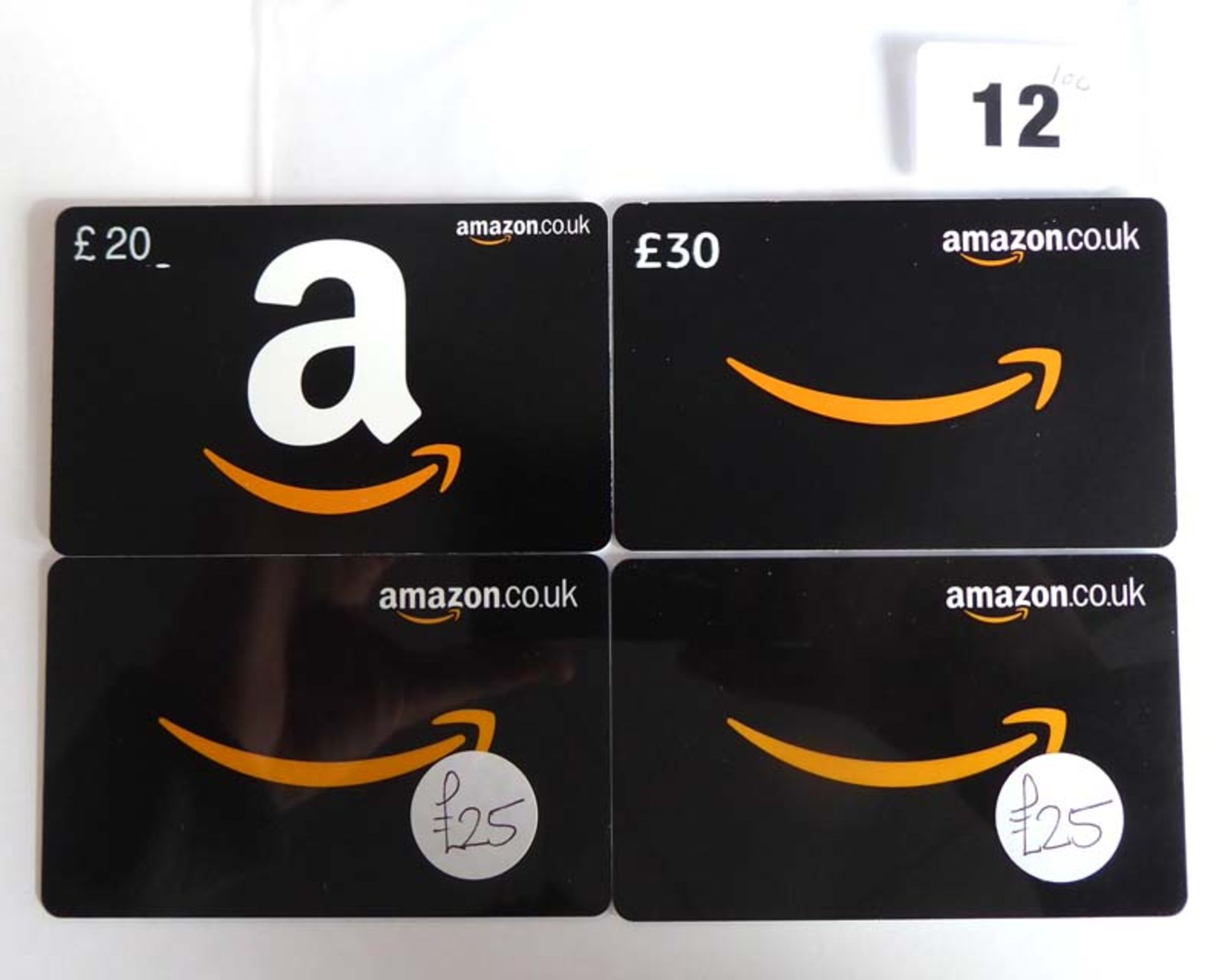 Amazon (x4) - Total face value £100