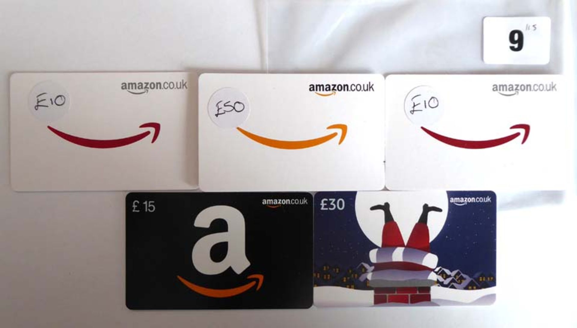 Amazon (x5) - Total face value £115