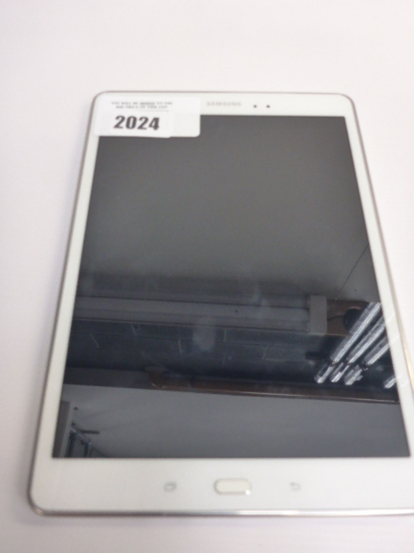 Samsung Galaxy Tab A in white, 16GB storage, no psu.