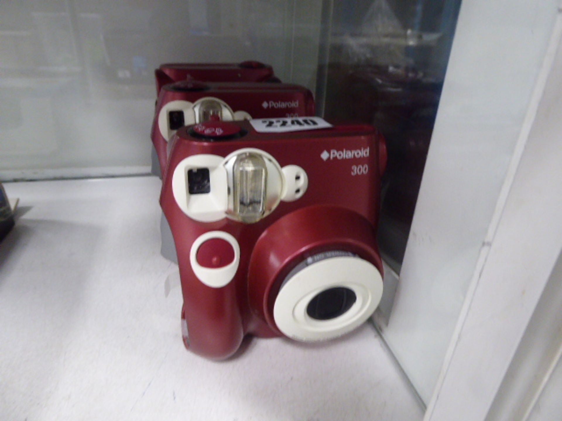 3 Polaroid 300 digital print cameras (af)