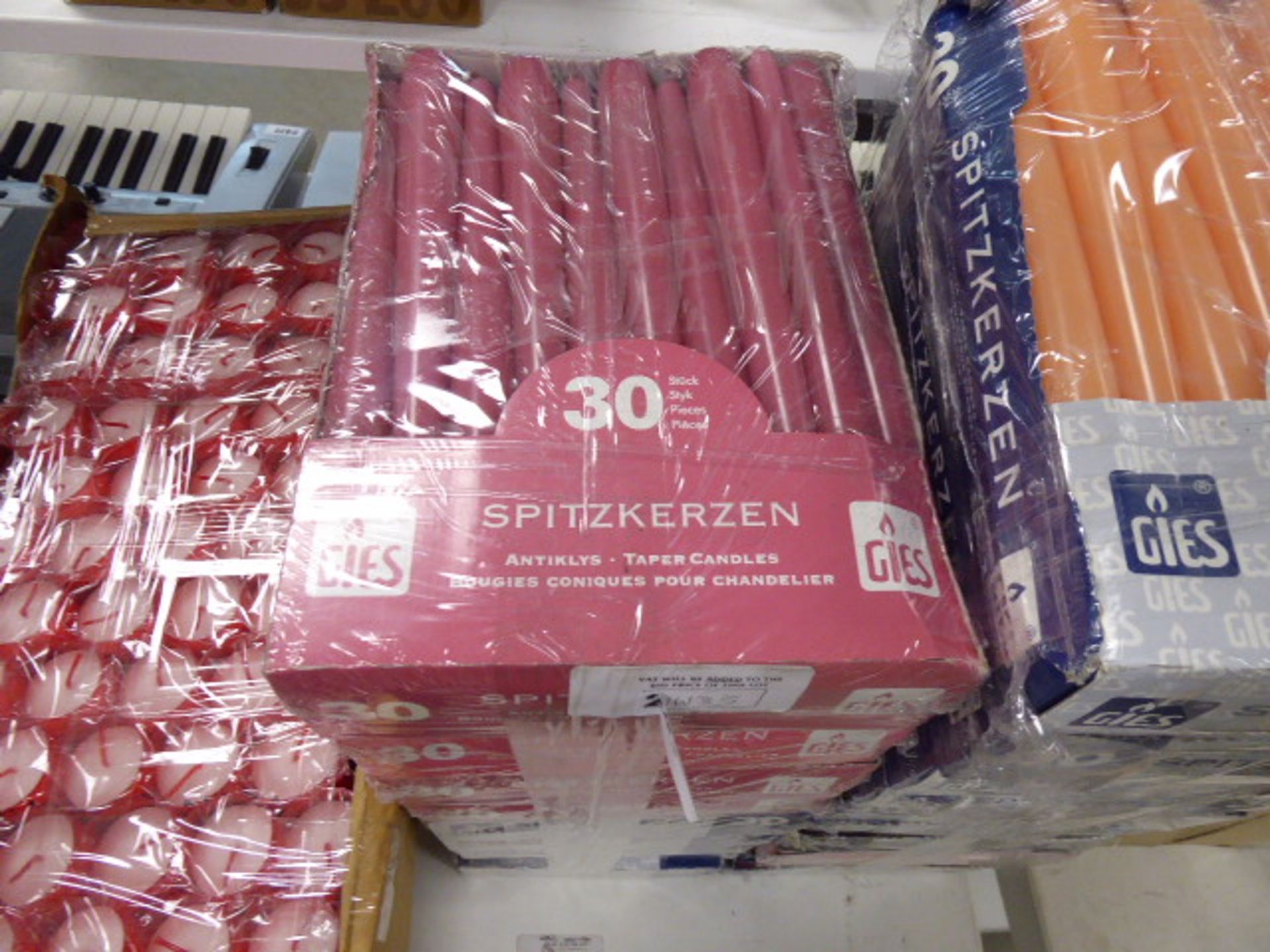 Approx 9 packs of 30 Siptzkerzen candles