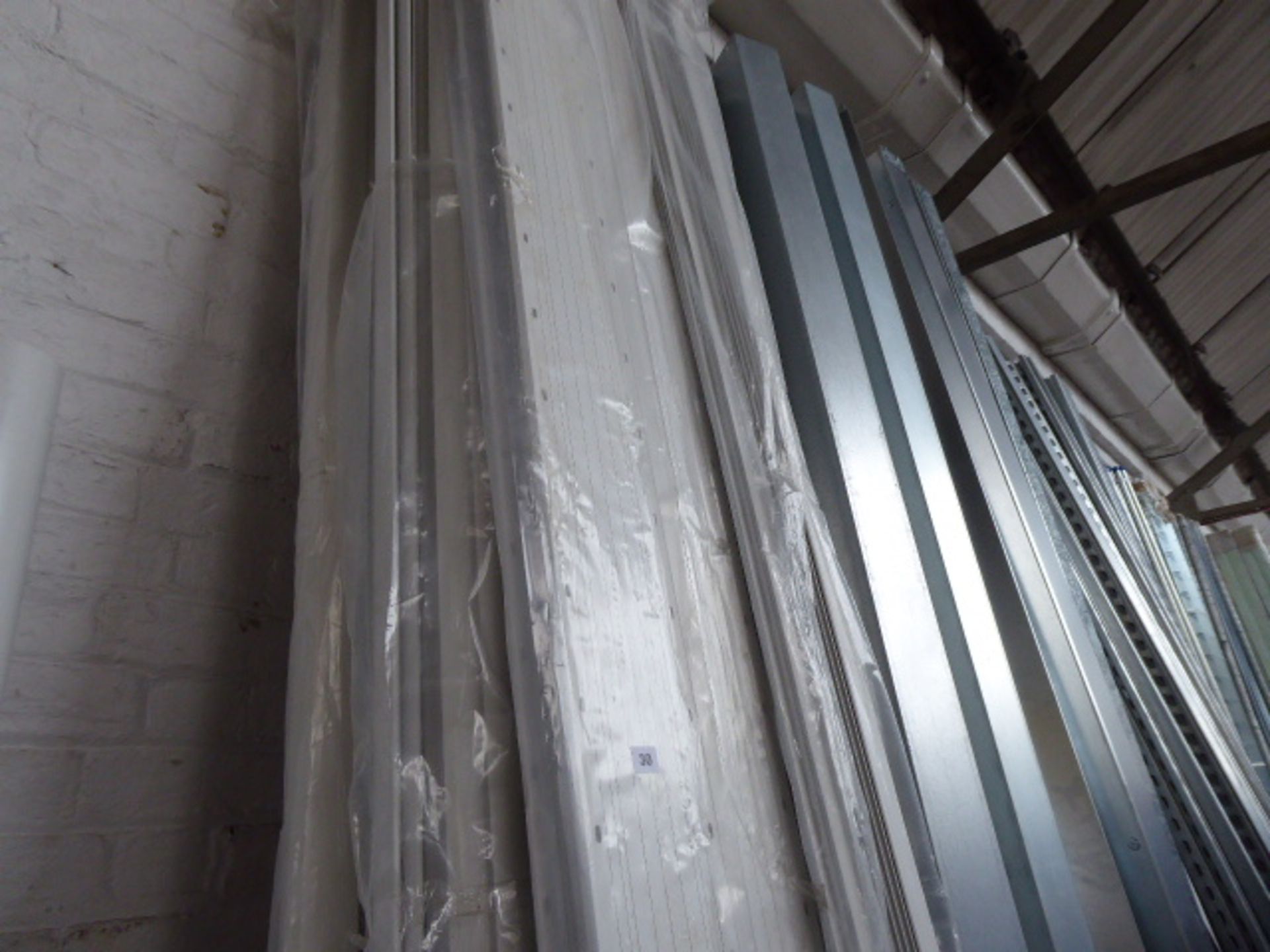 A quantity of Prestige plastic specialist trunking with covers