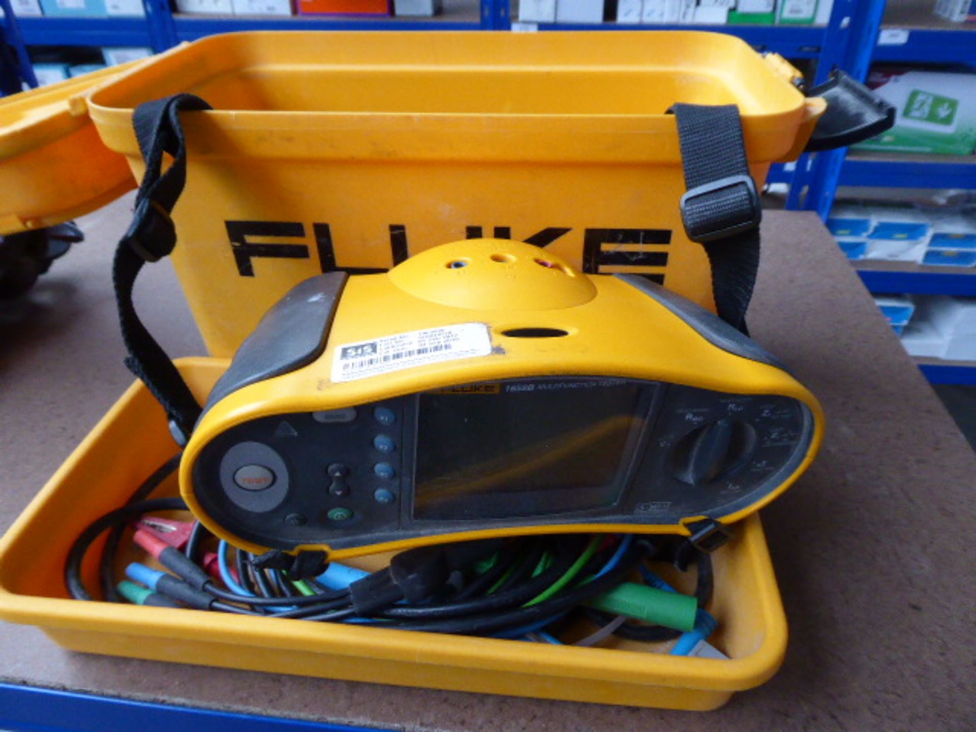 A Fluke model 1652B multifuction tester with associated cabling in carrying case - Image 3 of 3