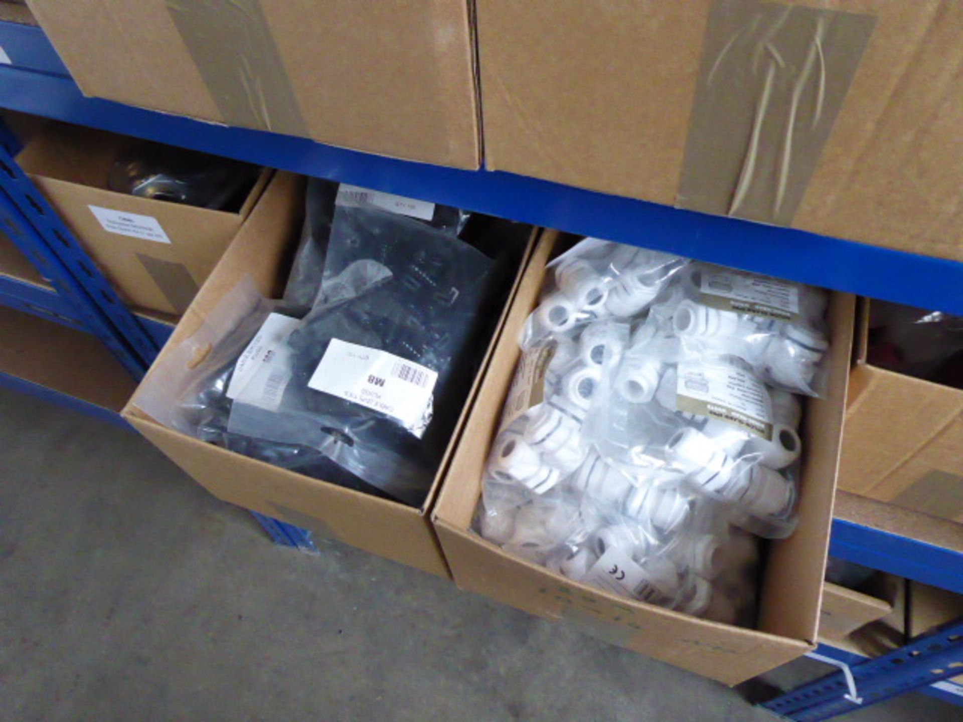 16 boxes of electrical connection components including gland kits, nylon glands, cable zip ties, - Image 2 of 4