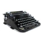 A Remington Noiseless Portable typewriter, 1940-1968,