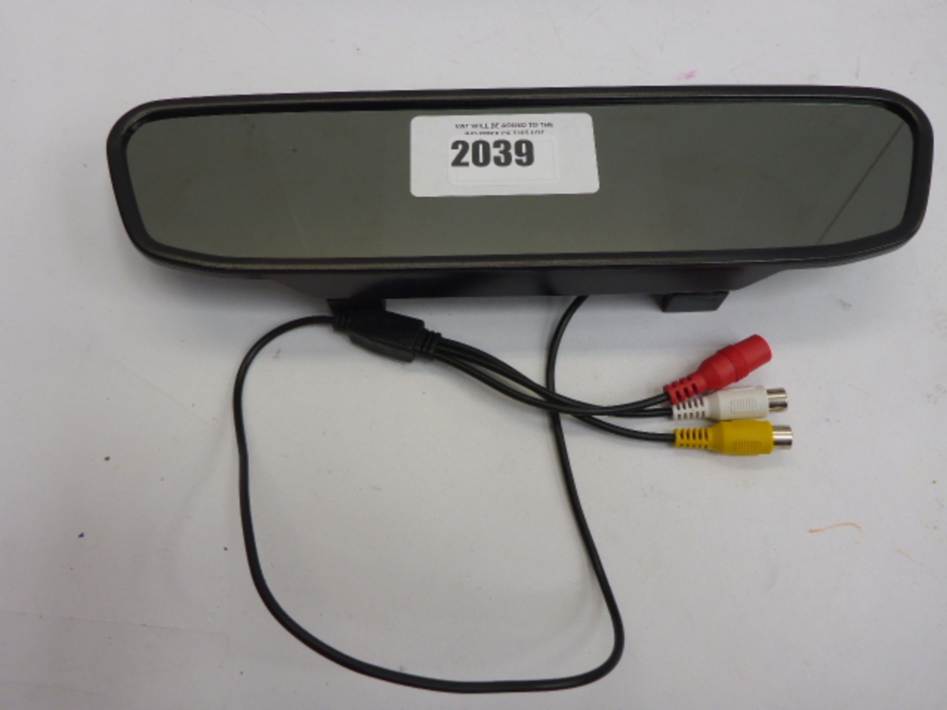 LCD rearview mirror