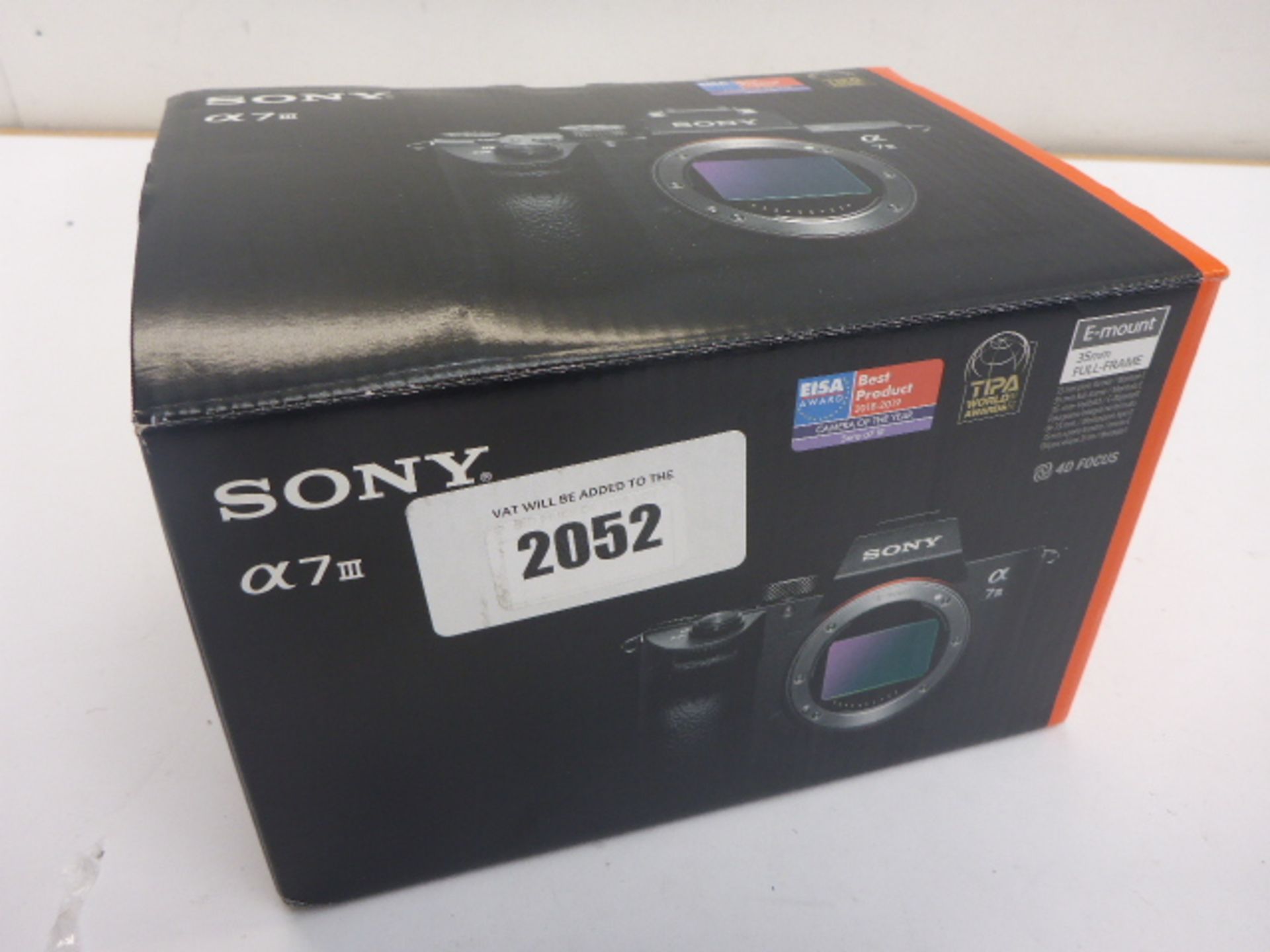 Sony Alpha a7III 24MP digital camera body