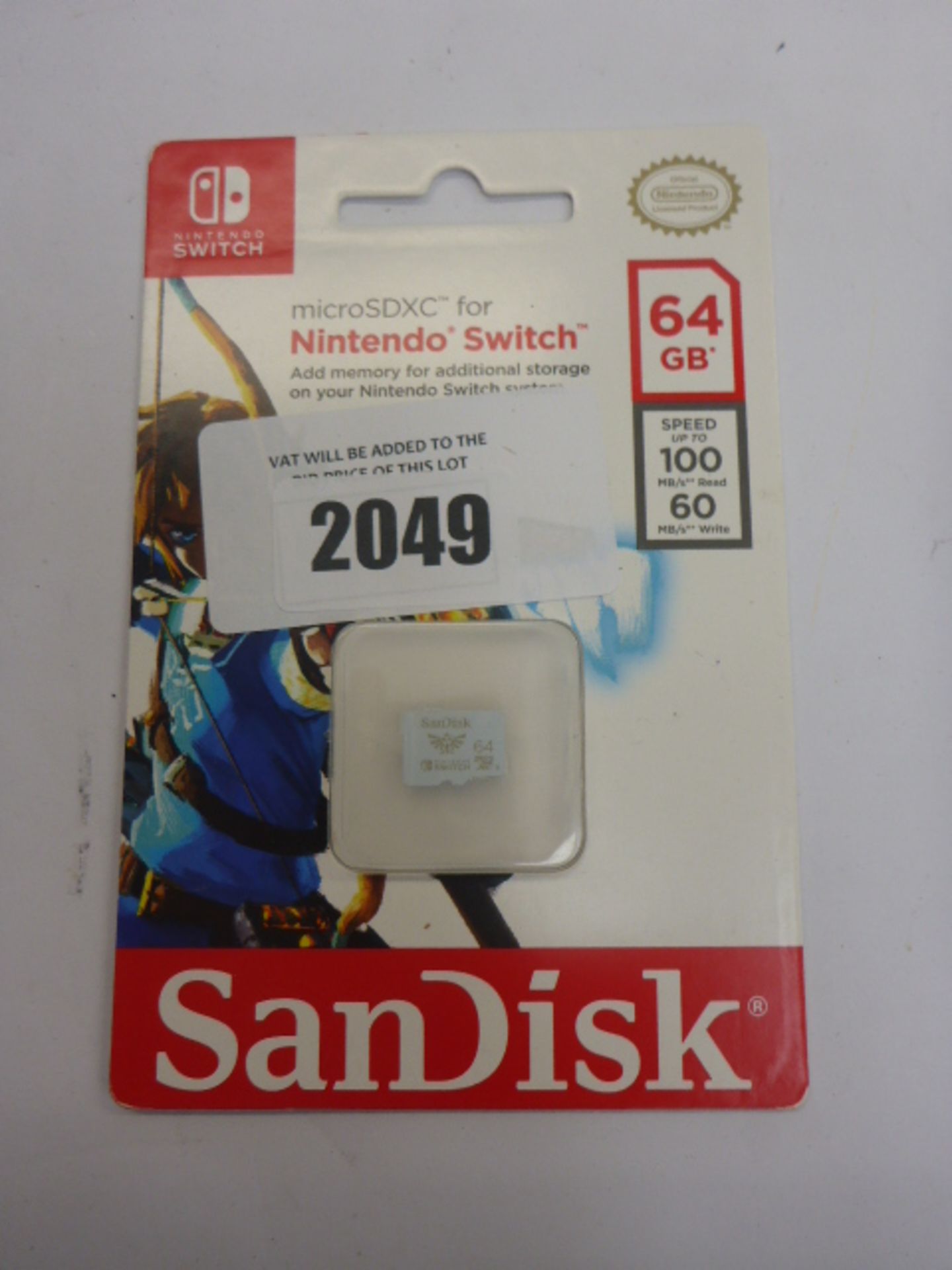 SanDisk 64GB microSDXC for Nintendo Switch