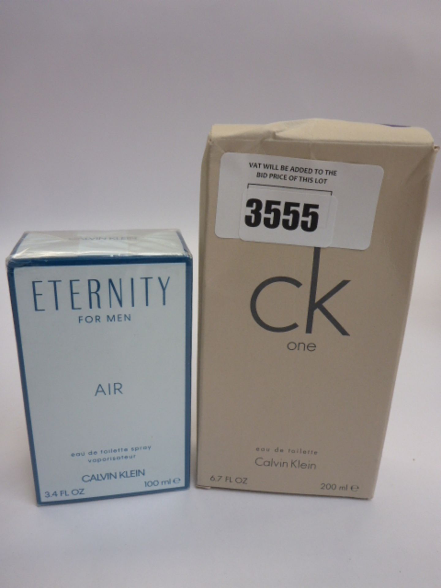 Calvin Klein Eternity for Men Air eau de toilette 100ml & CK One eau de toilette 200ml