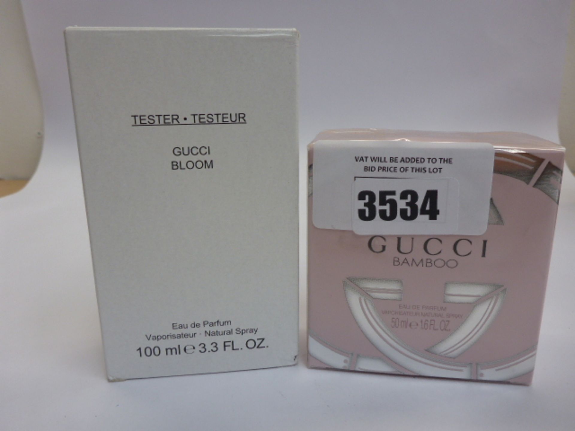 2 x Gucci Bamboo eau de parfum 50ml & 100ml (Tester)