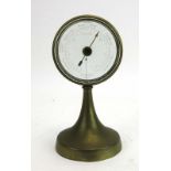 A 1920's German desk barometer, produced for the British market, by C.P. Goerz, h.