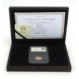 A cased 2017 200th Anniversary Date Stamp Sovereign