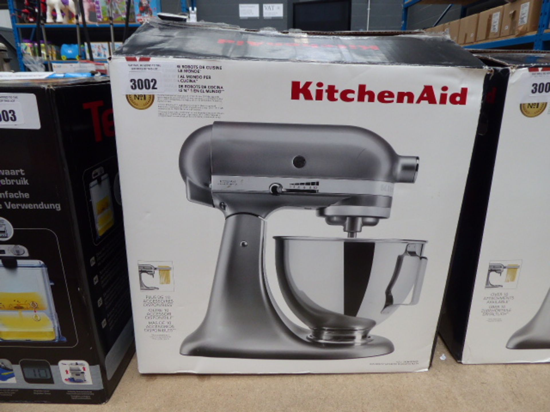 Boxed Kitchenaid mixer