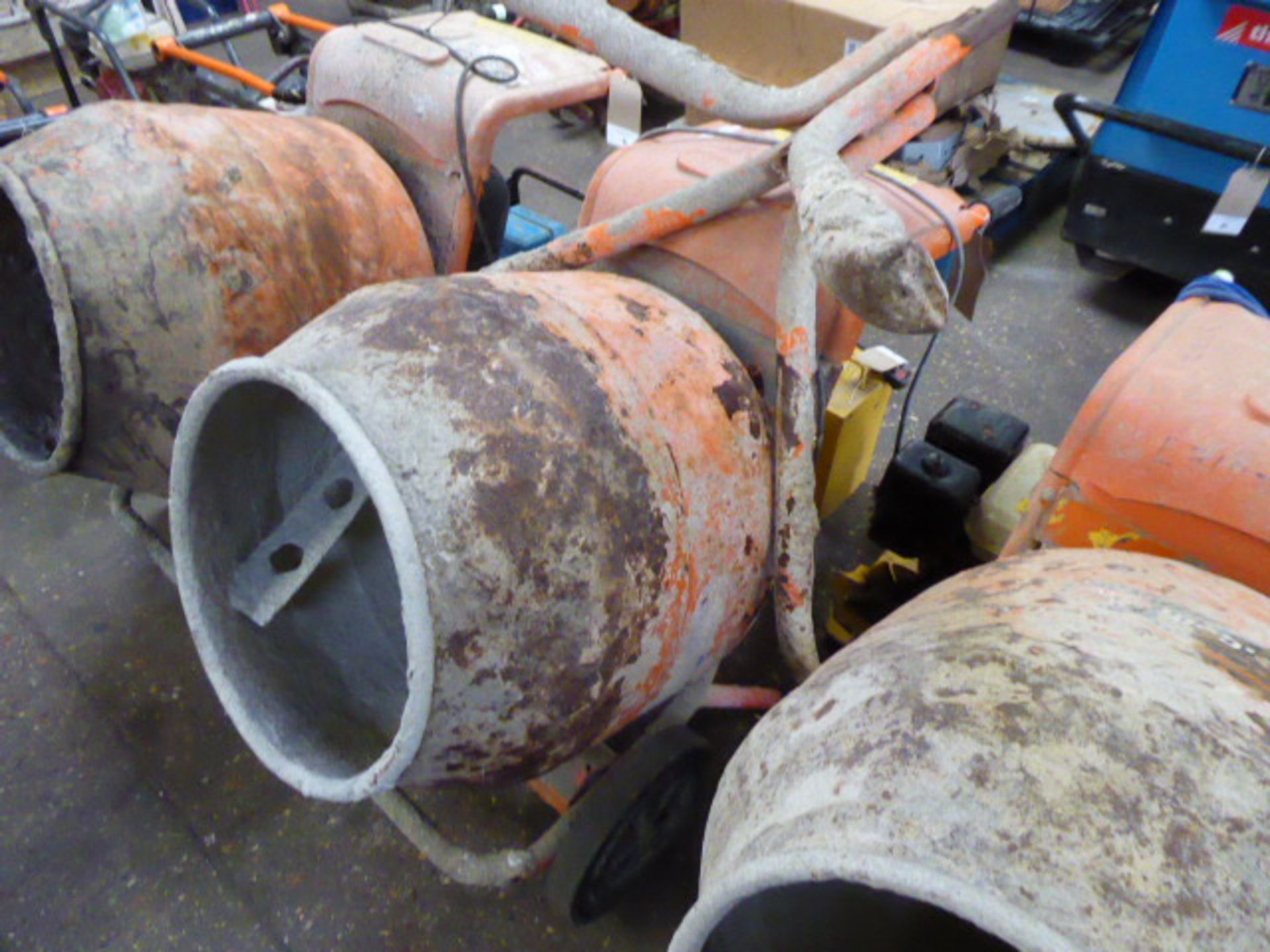 (34) Belle Minimix 150 single bag cement mixer, 240v