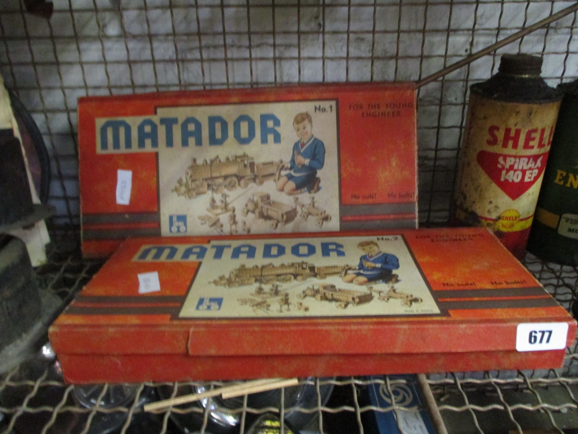 2 boxed Matador young engineer sets