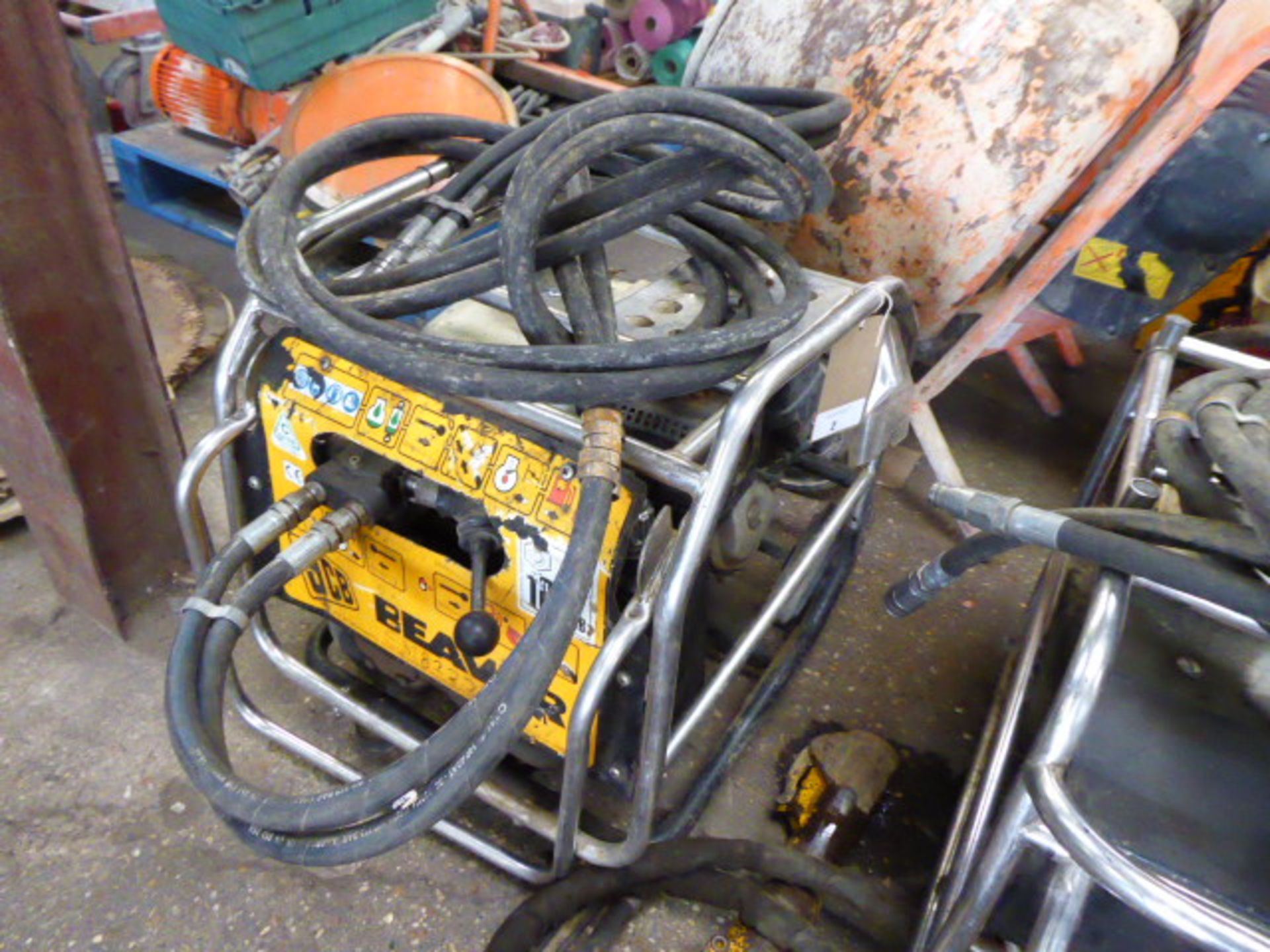 JCB Beaver breaker unit with breaker head (E318222)