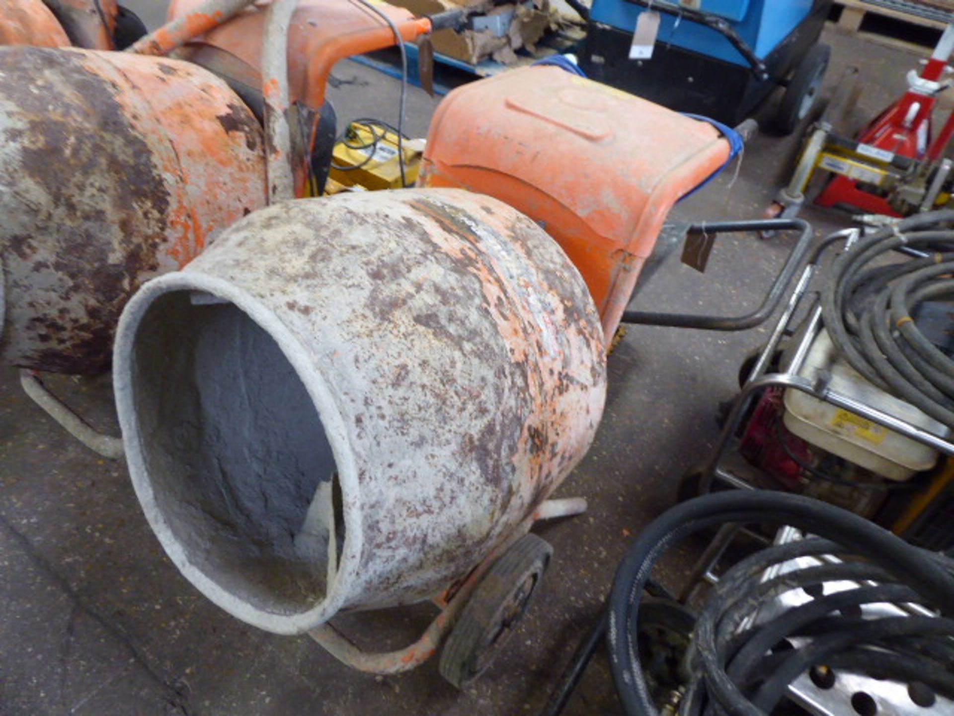 (1) Belle Minimix 150 single bag cement mixer, 110v (E318771) - Image 2 of 2