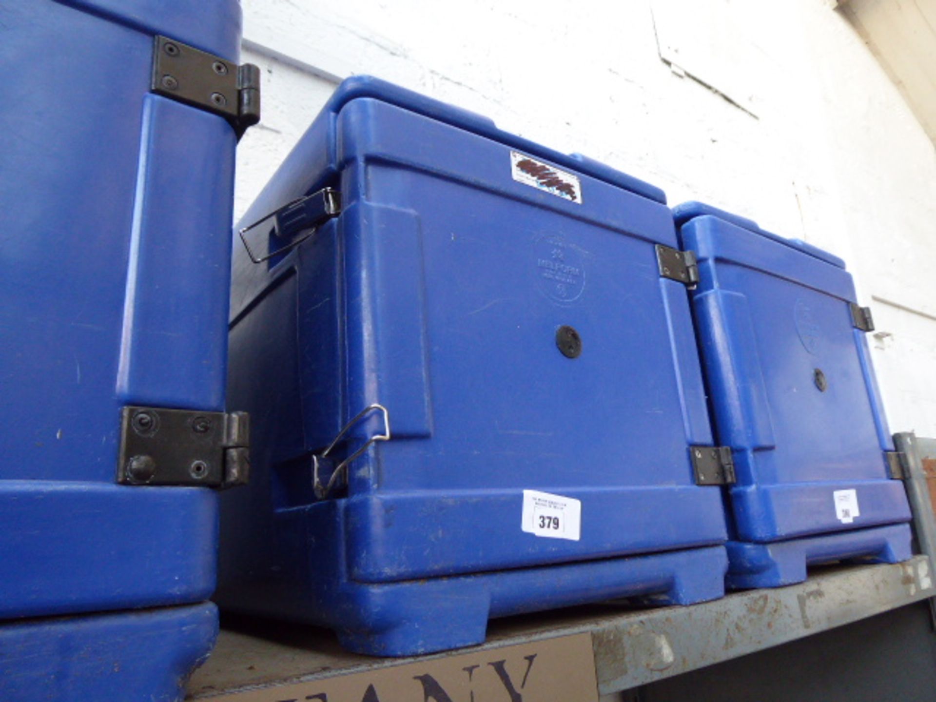 Large Melform blue food transport box