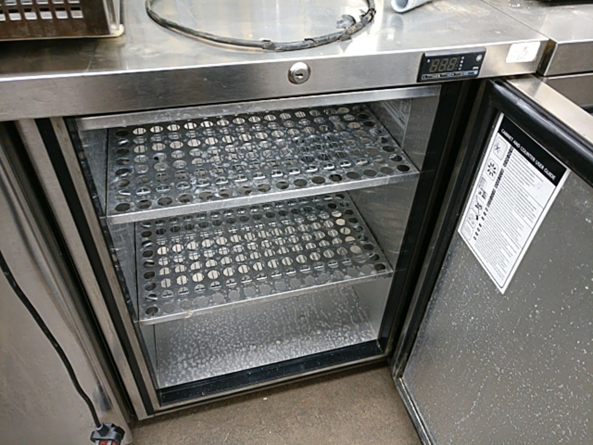 60cm Foster model LR150-A under counter single door freezer - Image 2 of 2