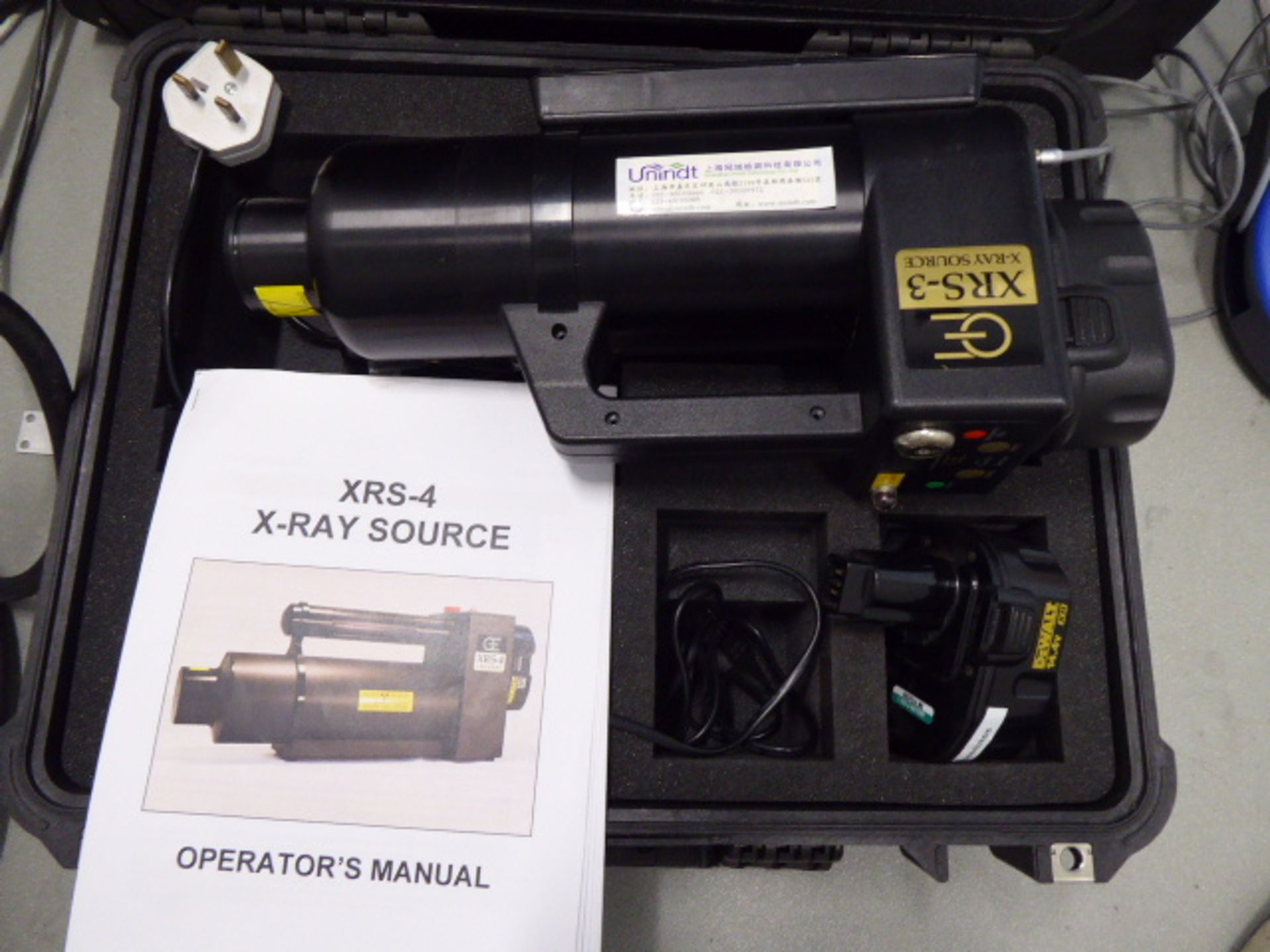 Golden Engineering XRS-3 Pulse X-Ray source (upgraded to XRS4), battery operated with spare battery,