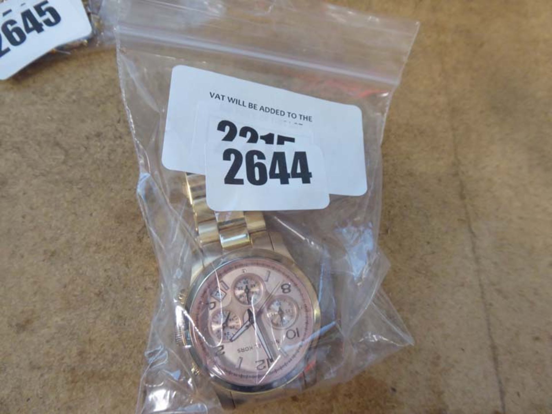 WD 2215 Michael Kors wrist watch in bag