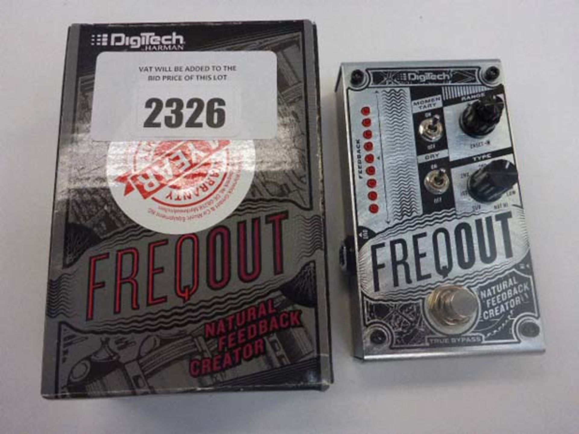 DigiTech Freqout guitar pedal