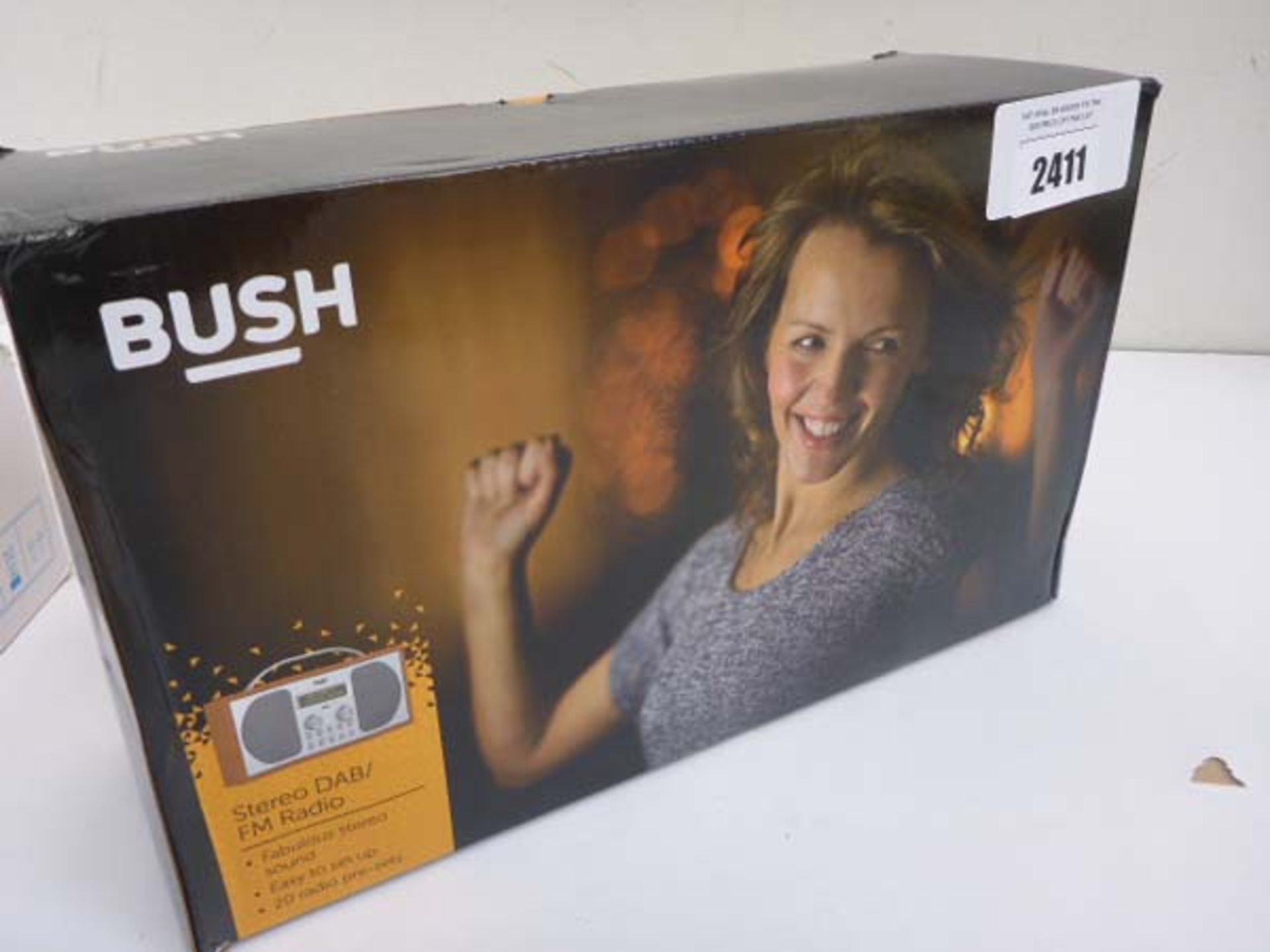 Bush Stereo Dab/FM radio in box.