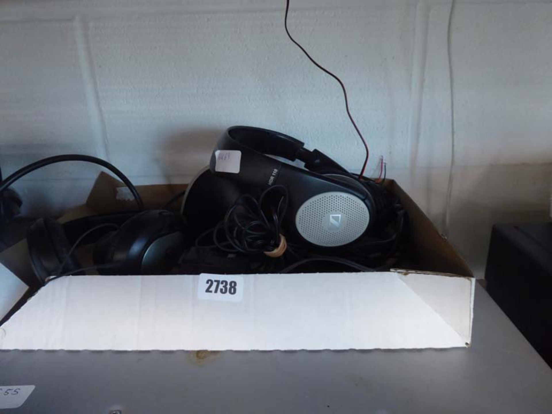 Set of Sennheiser headphones