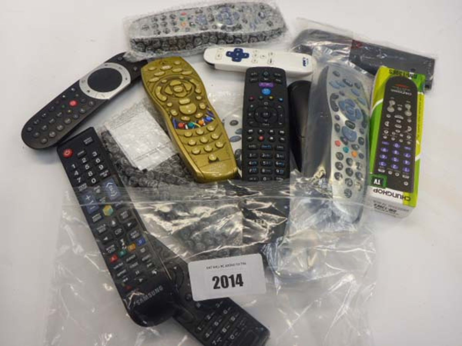 Quantity of TV and set up box remotes
