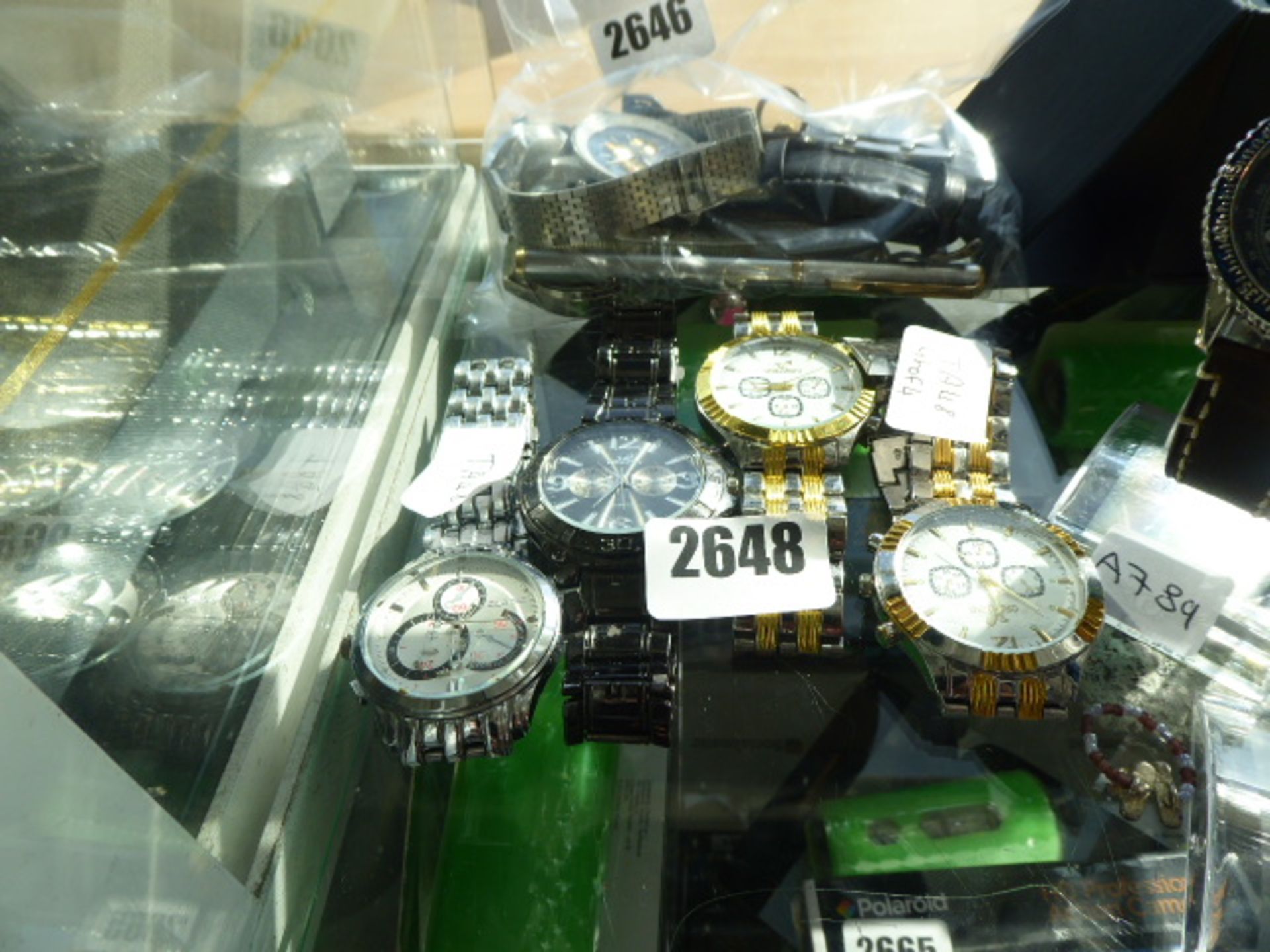 4 Orlando wristwatches