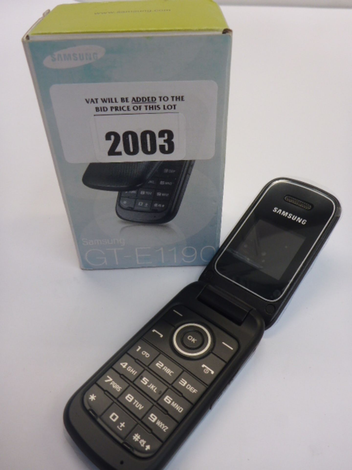 Samsung GT-1190 mobile phone.