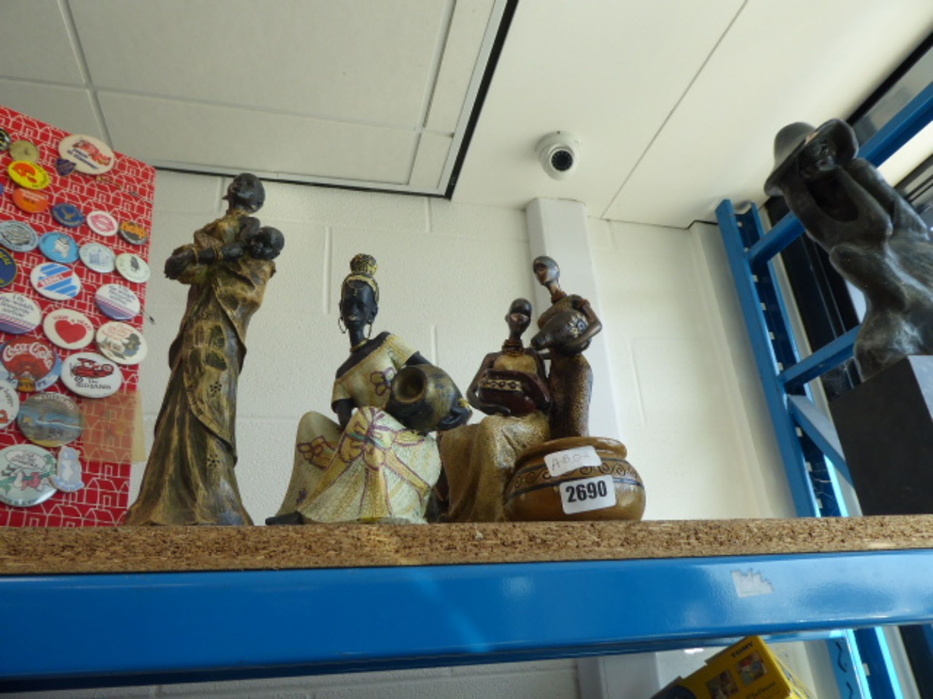 Selection of tourist figurine pieces