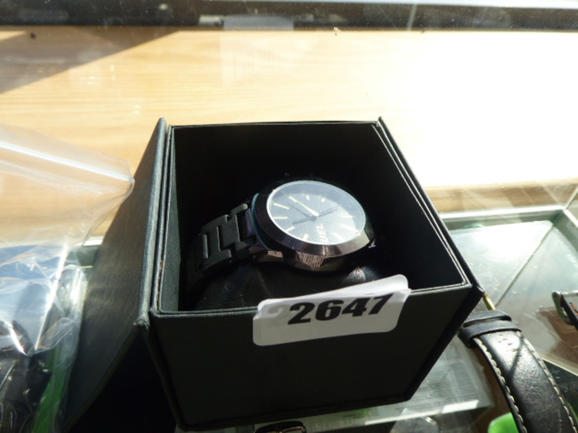 2650 Fuel gents wristwatch with box