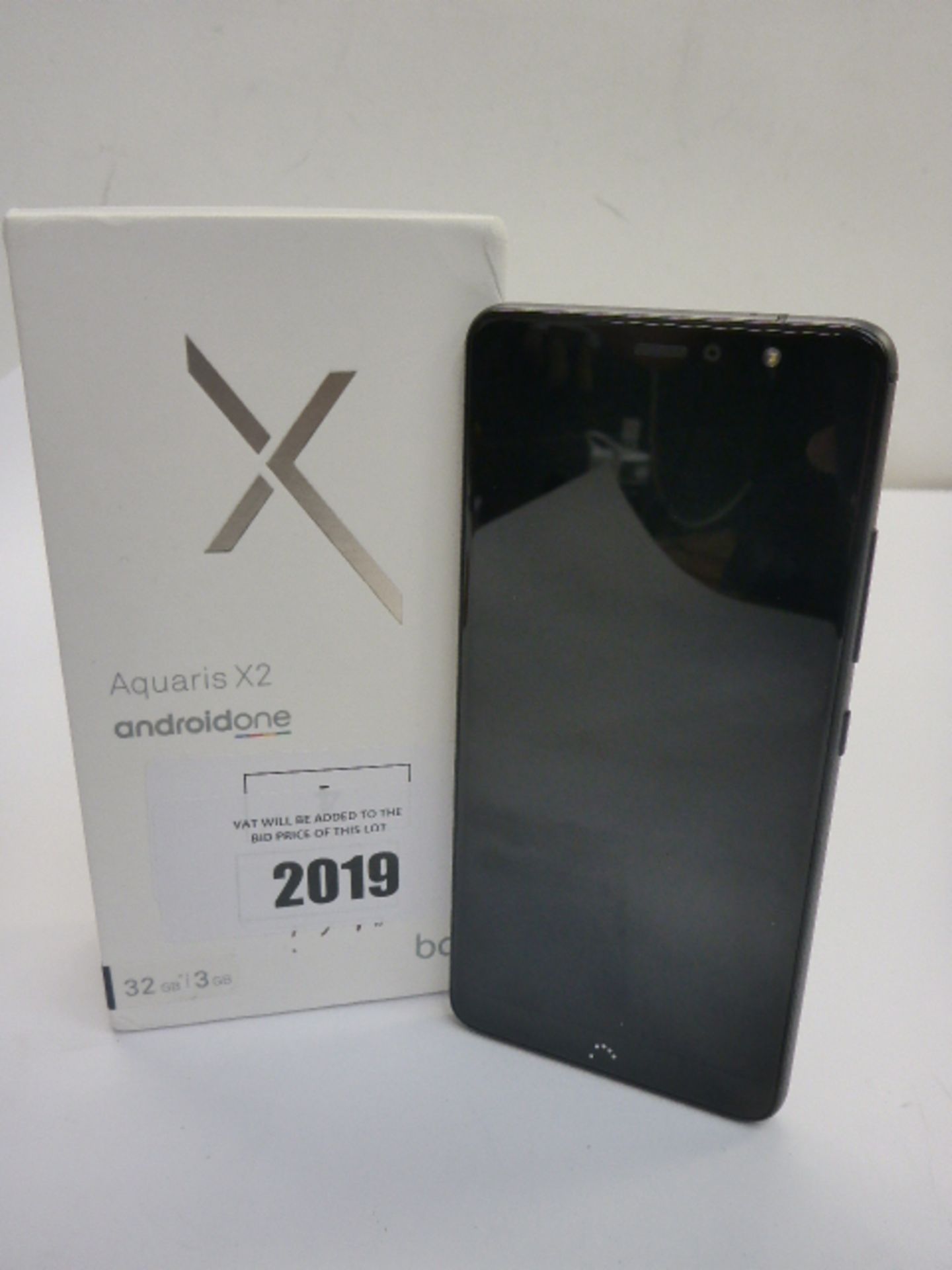 Aquaris X2 Android one mobile By BQ, 32GB storage with box.