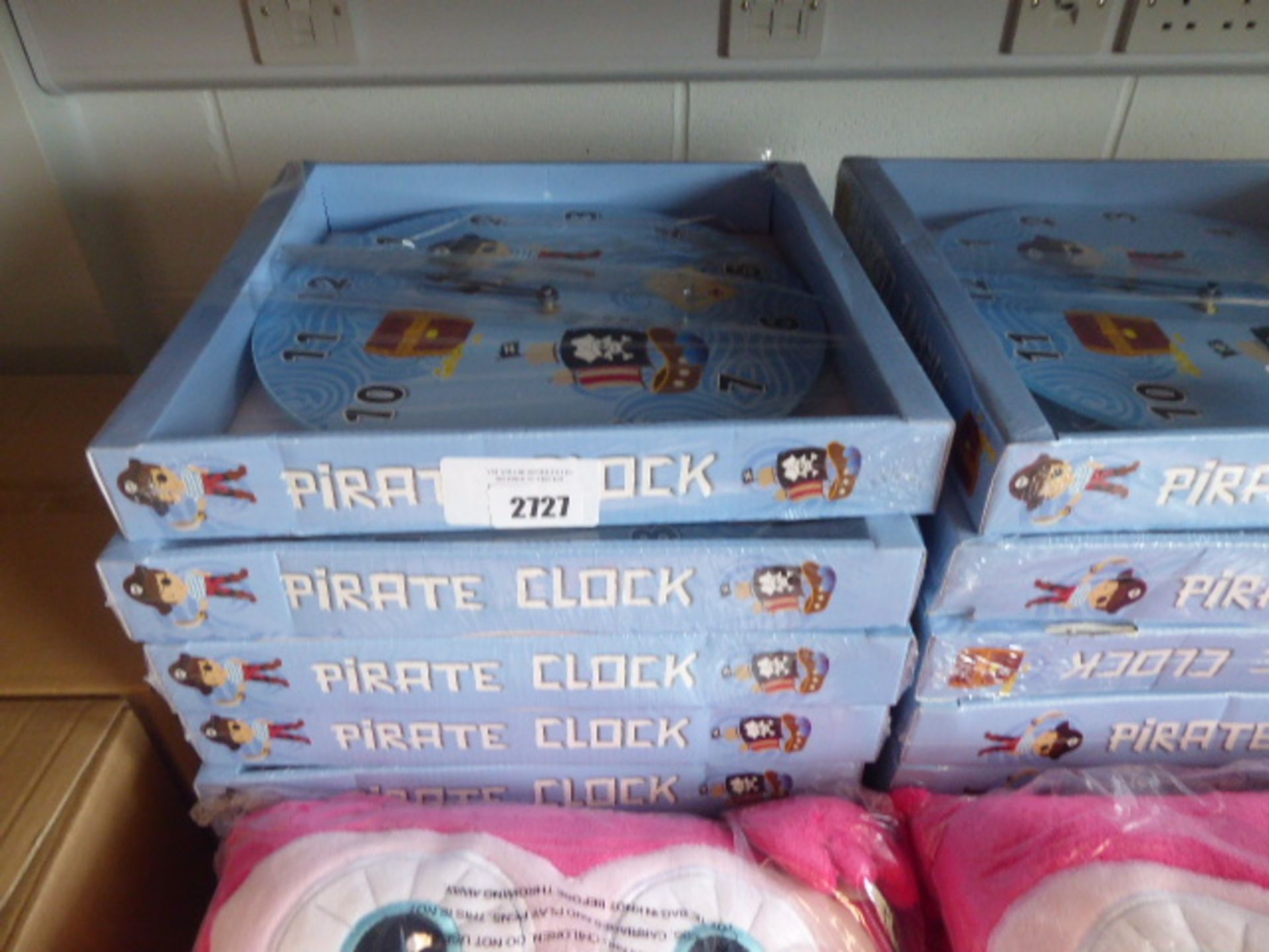 Large quantity of Pirates clocks