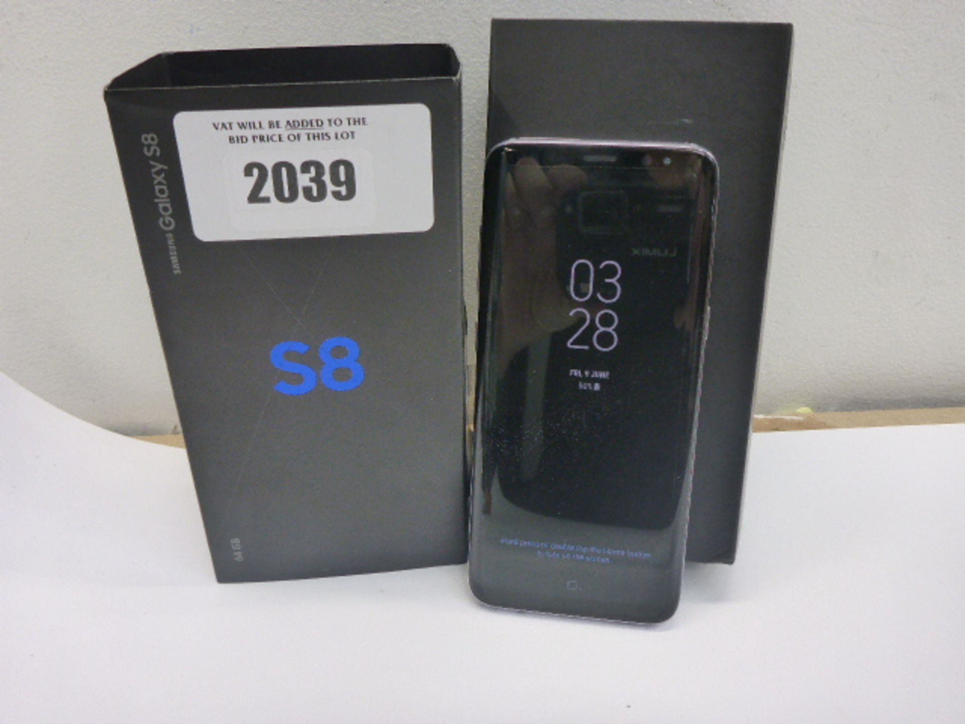 Samsung Galaxy S8 mobile phone, 64GB boxed.