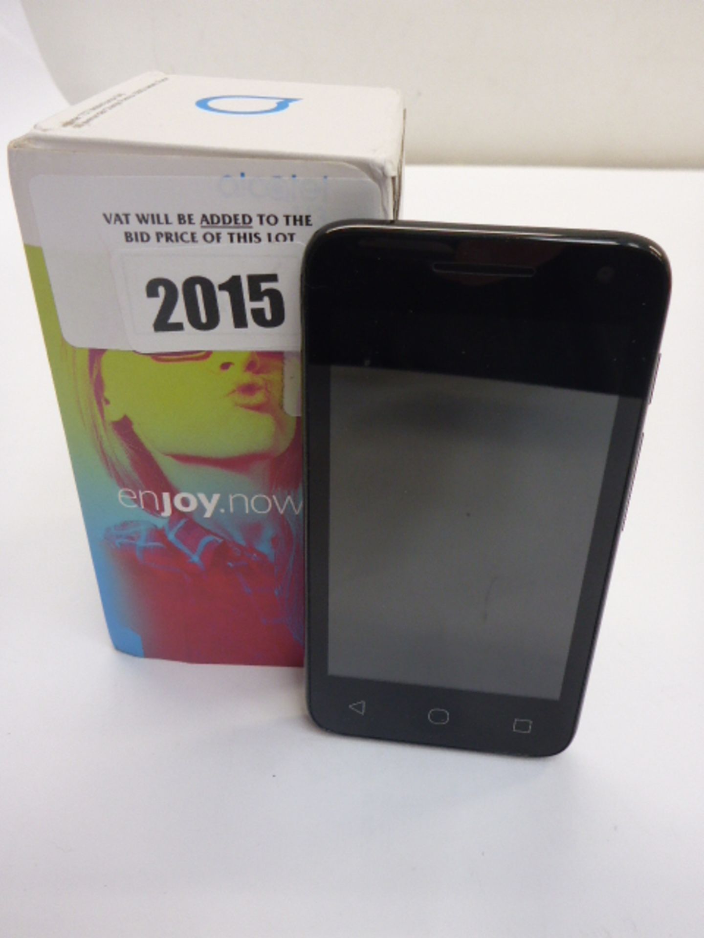 Alcatel U3 Mobile phone with box.