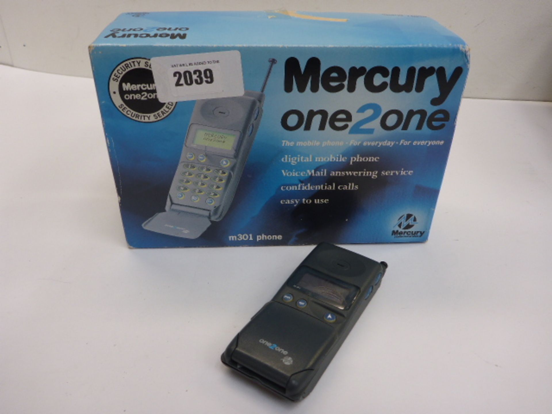Mercury One2One vintage mobile phone